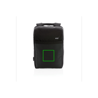Swiss Peak 15" anti-theft RFID & USB backpack PVC free